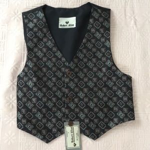 Robert Allan Satin like Boys Vest